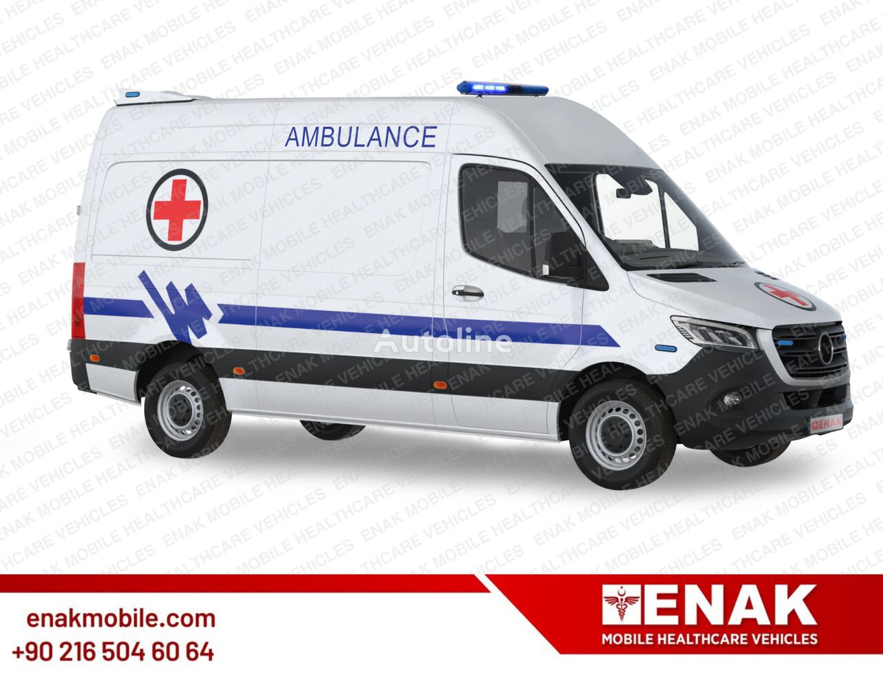 новая машина скорой помощи Mercedes-Benz SPRİNTER AMBULANCE A TYPE