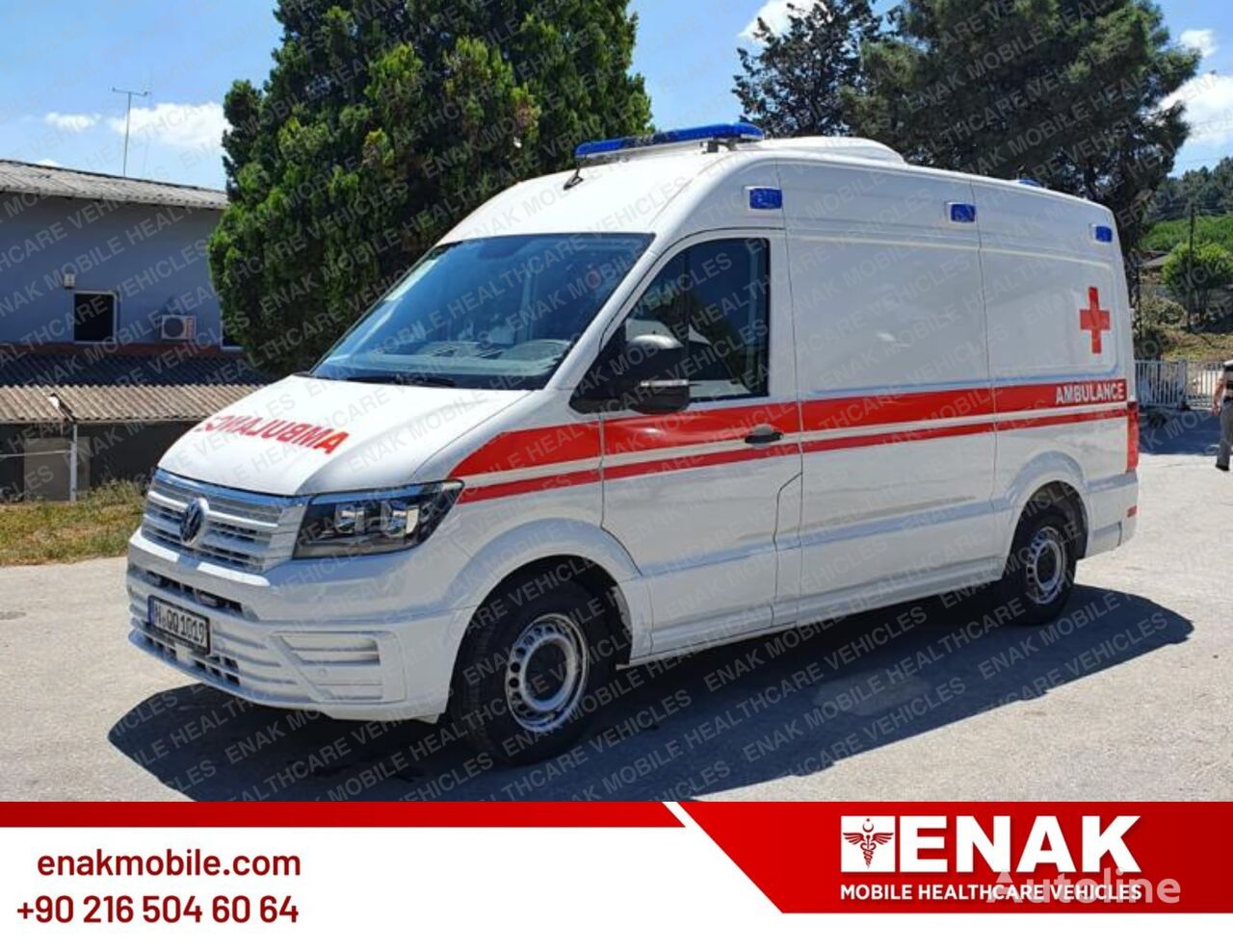 новая машина скорой помощи Volkswagen CRAFTER AMBULANCE